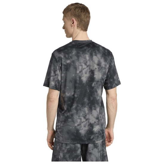 Adidas Ανδρική κοντομάνικη μπλούζα Train-Essentials Seasonal Allover Print Tee